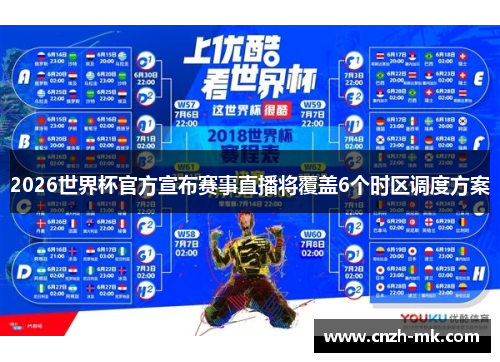 2026世界杯官方宣布赛事直播将覆盖6个时区调度方案 2026世界杯官方宣布赛事直播将覆盖6个时区调度方案